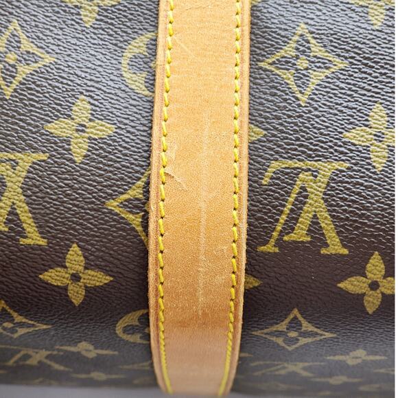 Louis Vuitton Keepall Bandouliere Duffle 45 Brown Canvas - Picture 7 of 11